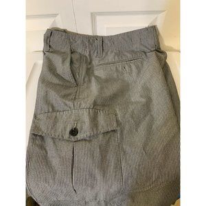 Champs Sports Gear‎ Men's Sz 34 Gray Striped Shorts